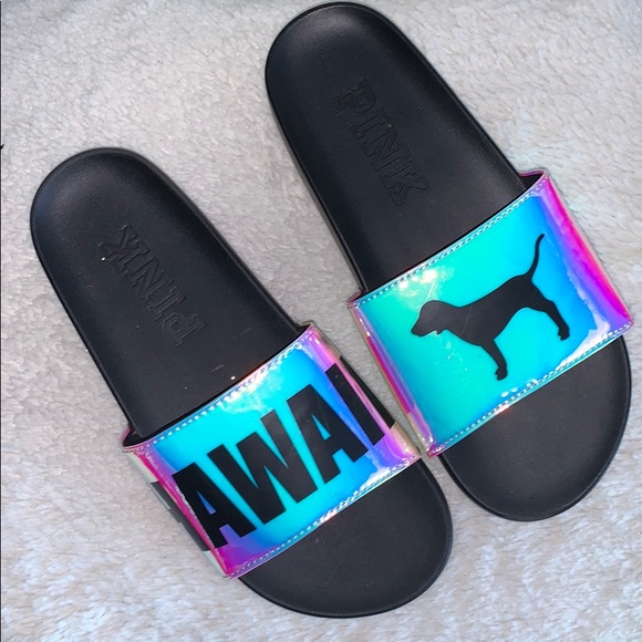 Victoria's Secret Shoes - NEW w/o tags PINK SLIDES